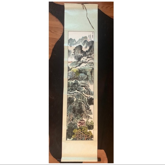 Chinese shanshui hanging wall painting #1